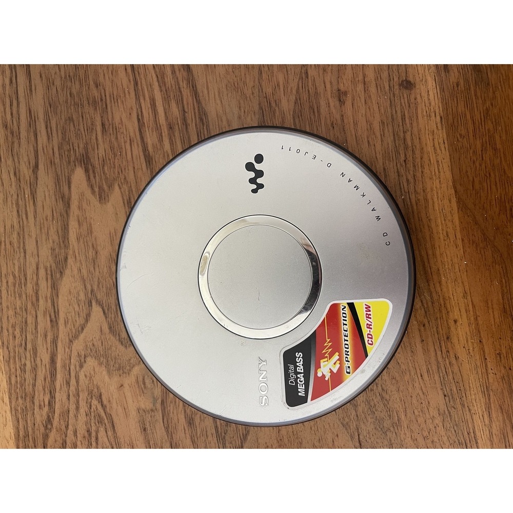 Sony CD Walkman D-EJ011 Portable CD Player with G-Protection Tested and Works